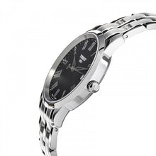 Load image into Gallery viewer, Tissot T Classic Dream Black Dial Silver Steel Strap Watch for Men - T033.410.11.053.01