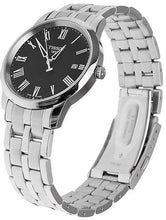 Load image into Gallery viewer, Tissot T Classic Dream Black Dial Silver Steel Strap Watch for Men - T033.410.11.053.01