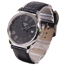 Load image into Gallery viewer, Tissot Classic Dream Black Dial Black Leather Strap Watch for Men - T033.410.16.053.01