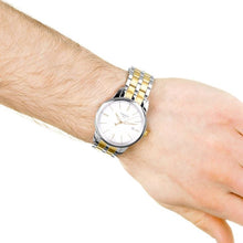 Load image into Gallery viewer, Tissot T Classic Dream White Dial Two Tone Steel Strap Watch for Men - T033.410.22.011.01