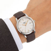Load image into Gallery viewer, Tissot T Classic Dream White Dial Brown Leather Strap Watch for Men - T033.410.26.011.01