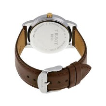 Load image into Gallery viewer, Tissot T Classic Dream White Dial Brown Leather Strap Watch for Men - T033.410.26.011.01