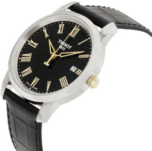 Load image into Gallery viewer, Tissot T Classic Dream Black Dial Black Leather Strap Watch for Men - T033.410.26.053.01