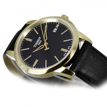 Load image into Gallery viewer, Tissot T Classic Dream Black Dial Black Leather Strap Watch for Men - T033.410.36.051.01