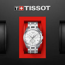Load image into Gallery viewer, Tissot T Classic Couturier Chronograph White Dial Silver Steel Strap Watch For Men - T101.617.11.031.00