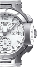 Load image into Gallery viewer, Tissot T Race Lady Chronograph White Dial White Rubber Strap Watch for Women - T048.217.17.017.00