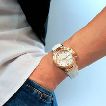 Load image into Gallery viewer, Tissot T Race Chronograph White Dial White Rubber Strap Watch for Women - T048.217.27.017.00