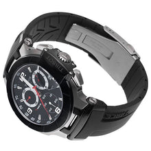 Load image into Gallery viewer, Tissot T Race Chronograph Black Dial Black Rubber Strap Watch for Men - T048.417.27.057.00