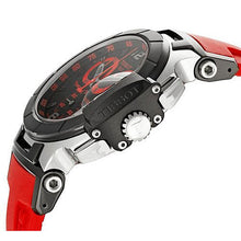 Load image into Gallery viewer, Tissot T Race Chronograph Black Dial Red Rubber Strap Watch for Men - T048.417.27.057.01