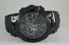 Load image into Gallery viewer, Tissot T Race Chronograph Black Dial Black Rubber Strap Watch for Men - T048.417.37.057.00