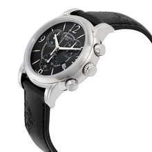 Load image into Gallery viewer, Tissot Dressport Chronograph Black Dial Black Leather Strap Watch for Women - T050.217.17.057.00
