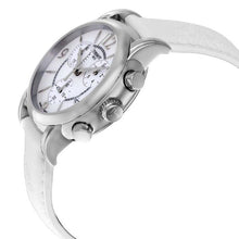 Load image into Gallery viewer, Tissot Dressport Chronograph Mother of Pearl Dial White Leather Strap Watch for Women - T050.217.17.117.00