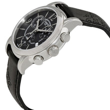 Load image into Gallery viewer, Tissot Dressport Chronograph Black Dial Black Leather Strap Watch for Women - T050.217.17.057.00