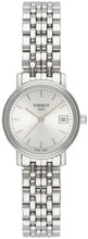 Load image into Gallery viewer, Tissot T Classic Desire White Dial Silver Steel Strap Watch for Women - T52.1.281.31