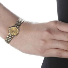 Load image into Gallery viewer, Tissot Lovely Gold Dial Gold Steel Strap Watch For Women - T058.009.33.021.00