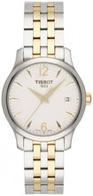 Load image into Gallery viewer, Tissot T Classic Tradition White Dial Two Tone Mesh Bracelet Watch for Women - T063.210.22.037.00