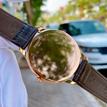 Load image into Gallery viewer, Tissot Tradition 5.5 White Dial Brown Leather Strap Watch for Men - T063.409.36.018.00