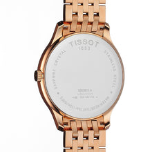 Load image into Gallery viewer, Tissot T Classic Tradition White Dial Rose Gold Steel Strap Watch For Women - T063.610.33.038.00