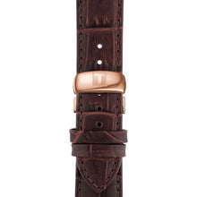 Load image into Gallery viewer, Tissot T Classic Tradition Silver Dial Brown Leather Strap Watch For Men - T063.610.36.038.00