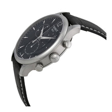 Load image into Gallery viewer, Tissot Tradition Chronograph Black Dial Black Leather Strap Watch For Men - T0636171605700