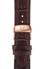 Load image into Gallery viewer, Tissot T Classic Tradition Chronograph White Dial Brown Leather Strap Watch For Men - T063.617.36.037.00