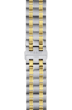 Load image into Gallery viewer, Tissot T Classic Automatics III White Dial Two Tone Steel Strap Watch For Men - T065.430.22.031.00