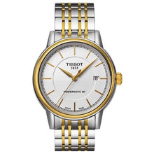 Load image into Gallery viewer, Tissot T Classic Carson Automatic White Dial Two Tone Steel Strap Watch for Men - T085.407.22.011.00
