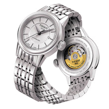 Load image into Gallery viewer, Tissot T Classic Carson Automatic White Dial Silver Steel Strap Watch For Women - T085.207.11.011.00