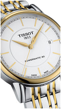 Load image into Gallery viewer, Tissot T Classic Carson Automatic White Dial Two Tone Steel Strap Watch for Men - T085.407.22.011.00