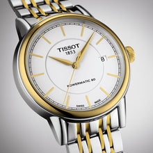 Load image into Gallery viewer, Tissot T Classic Carson Automatic White Dial Two Tone Steel Strap Watch for Men - T085.407.22.011.00