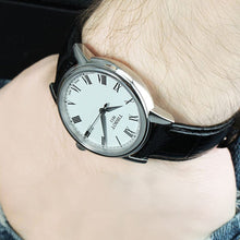 Load image into Gallery viewer, Tissot T Classic Carson White Dial Black Leather Strap Watch for Men - T085.410.16.013.00
