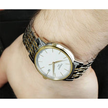 Load image into Gallery viewer, Tissot T Classic Carson Quartz White Dial Two Tone Steel Strap Watch for Men - T085.410.22.011.00