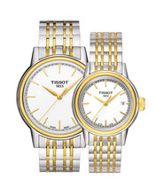Load image into Gallery viewer, Tissot T Classic Carson Quartz White Dial Two Tone Steel Strap Watch for Men - T085.410.22.011.00