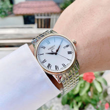 Load image into Gallery viewer, Tissot T Classic Carson Quartz White Dial Two Tone Steel Strap Watch for Men - T085.410.22.013.00