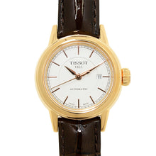 Load image into Gallery viewer, Tissot Carson Automatic White Dial Brown Leather Strap Watch For Women - T085.207.36.011.00