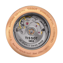 Load image into Gallery viewer, Tissot T Classic Carson White Dial Brown Leather Strap Watch For Women - T085.207.36.013.00
