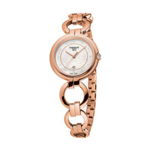 Load image into Gallery viewer, Tissot T Lady Flamingo Mother of Pearl Dial Rose Gold Steel Strap Watch for Women - T094.210.33.116.01