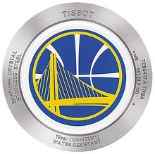 Load image into Gallery viewer, Tissot Quickster Chronograph NBA Golden State Warriors White Dial Two Tone NATO Strap Watch for Men - T095.417.17.037.15