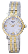 Load image into Gallery viewer, Tissot T Classic Bridgeport Automatic Mother of Pearl Dial Two Tone Steel Strap Watch for Women - T097.410.22.116.00