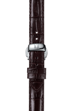 Load image into Gallery viewer, Tissot Bridgeport Lady White Dial Brown Leather Strap Watch For Women - T097.010.26.118.00