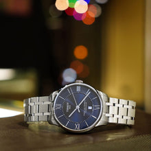 Load image into Gallery viewer, Tissot Chemin Des Tourelles Powermatic 80 Blue Dial Silver Steel Strap Watch for Men - T099.407.11.048.00