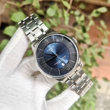 Load image into Gallery viewer, Tissot Chemin Des Tourelles Powermatic 80 Blue Dial Silver Steel Strap Watch for Men - T099.407.11.048.00