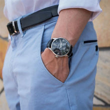 Load image into Gallery viewer, Tissot Chemin Des Tourelles Powermatic 80 Blue Dial Blue Leather Strap Watch for Men - T099.407.16.048.00
