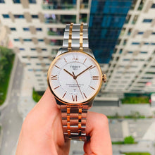 Load image into Gallery viewer, Tissot Chemin des Tourelles Powermatic 80 Helvetic Pride Silver Dial Two Tone Steel Strap Watch for Men - T099.407.22.038.01
