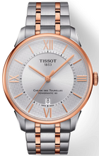 Load image into Gallery viewer, Tissot Chemin des Tourelles Powermatic 80 Helvetic Pride Silver Dial Two Tone Steel Strap Watch for Men - T099.407.22.038.01