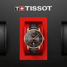 Load image into Gallery viewer, Tissot Chemin des Tourelles Powermatic 80 Brown Dial Brown Leather Strap Watch for Men - T099.407.36.448.00