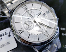 Load image into Gallery viewer, Tissot Chemin des Tourelles Automatic Chronograph White Dial Silver Steel Strap Watch for Men - T099.427.11.038.00