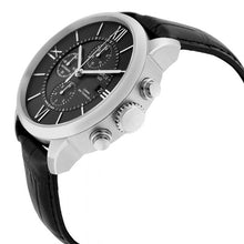 Load image into Gallery viewer, Tissot T Classic Chemin Des Tourelles Chronograph Black Dial Black Leather Strap Watch For Men - T099.427.16.058.00