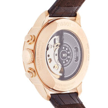 Load image into Gallery viewer, Tissot Des Tourelles Chronograph Silver Dial Brown Leather Strap Watch For Men - T099.427.36.038.00
