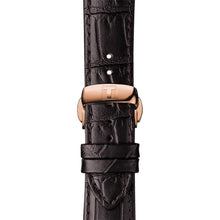 Load image into Gallery viewer, Tissot T Classic Chemin Des Tourelles Powermatic 80 Brown Dial Brown Leather Strap Watch for Men - T099.407.36.447.00